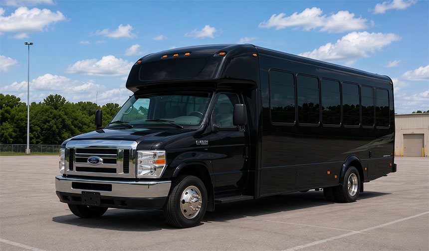 20-passenger minibus for charter in Arvada, CO