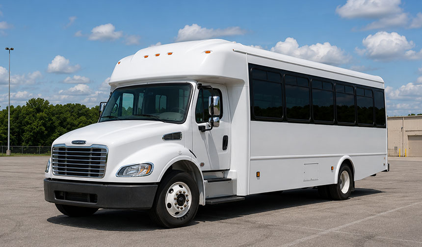 25-passenger minibus for charter in Arvada, CO