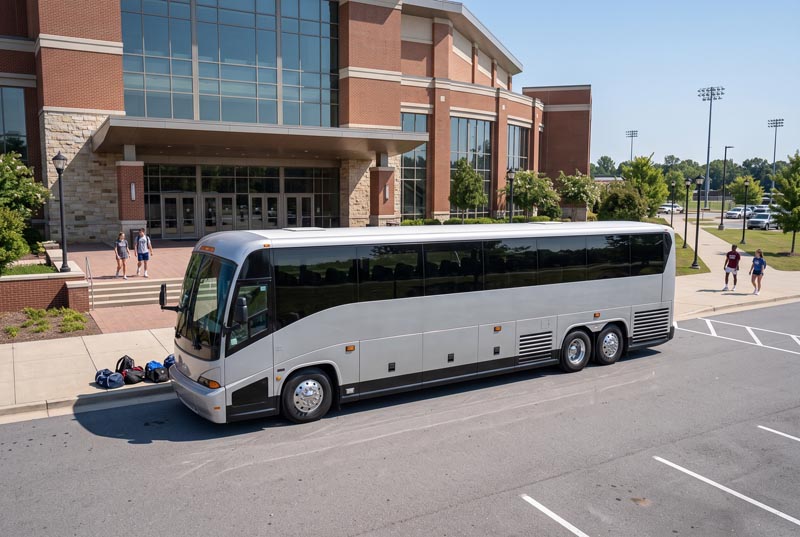 Sports Team Charter Bus Rentals in Arvada, CO